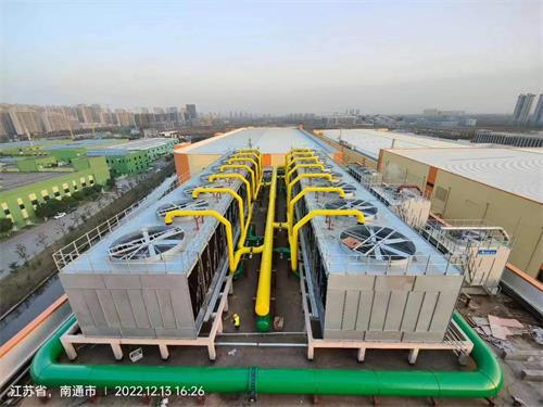 清遠冷卻塔填料更換安裝過程介紹(清遠冷卻塔塑料網格填料)