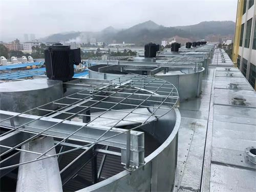 開式冷卻塔點滴式填料的制作過程(開式逆流冷卻塔)