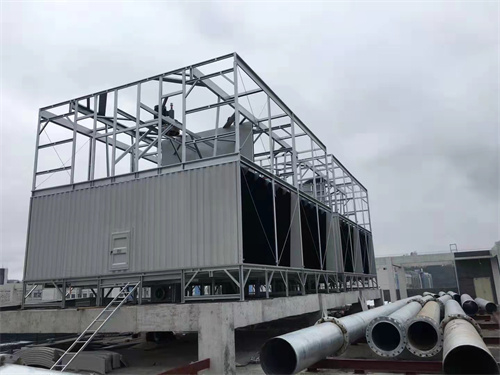 不同場合開式冷卻塔排水方法
