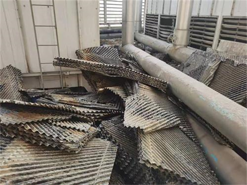 涼水冷卻塔填料更換：什么時候需要更換(西安圓形冷卻