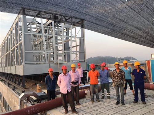 工業冷卻塔減少漂水損失的措施(夏天冷卻塔漂水率多